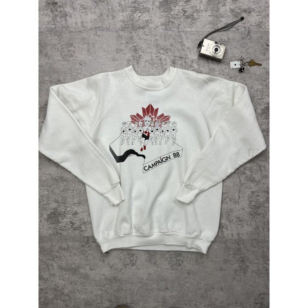 Vintage 80s Campaign Canada Crewneck